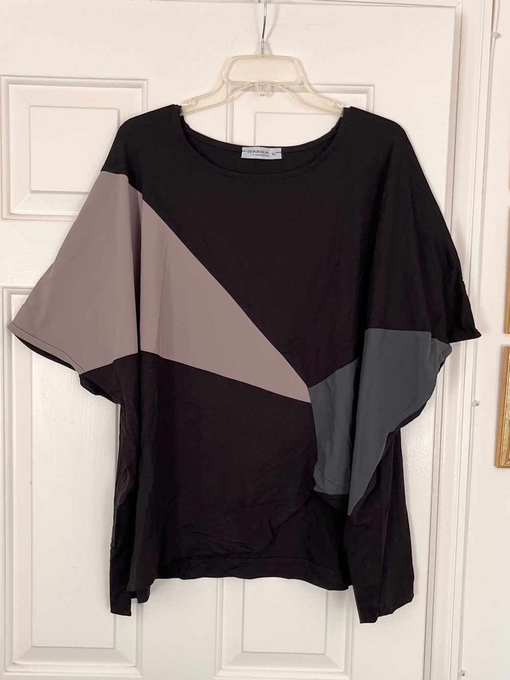 Tekbika by Alembika Asymmetrical Tunic Top Size XL